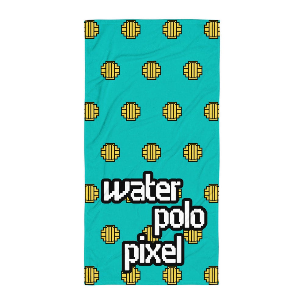 Water Polo Towel Water Polo Pixel